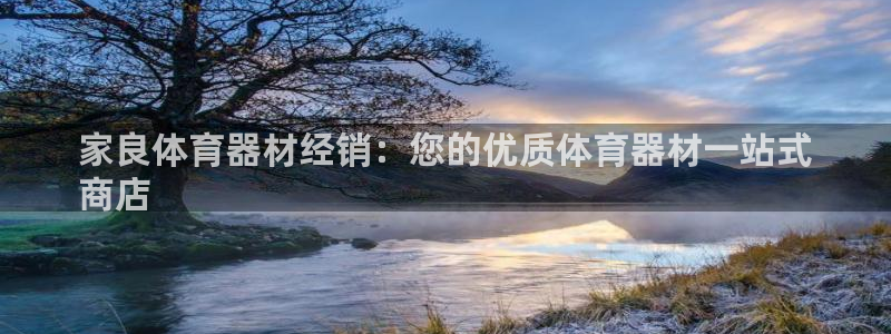 杏鑫娱乐登陆官网下载：家良体育器材经销：您的优质体育